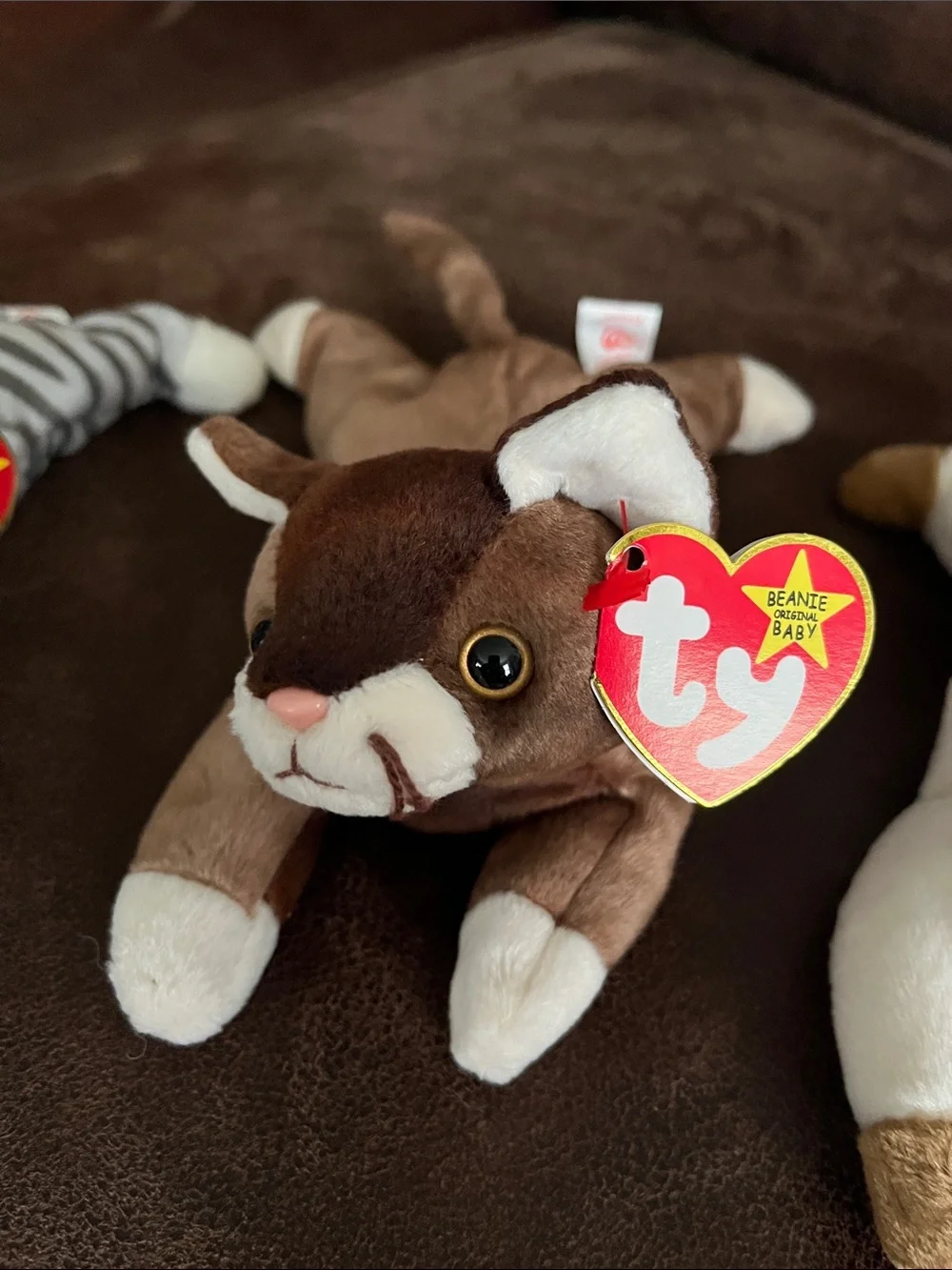 Ty Beanie Baby Cats - Prance Pounce Snip